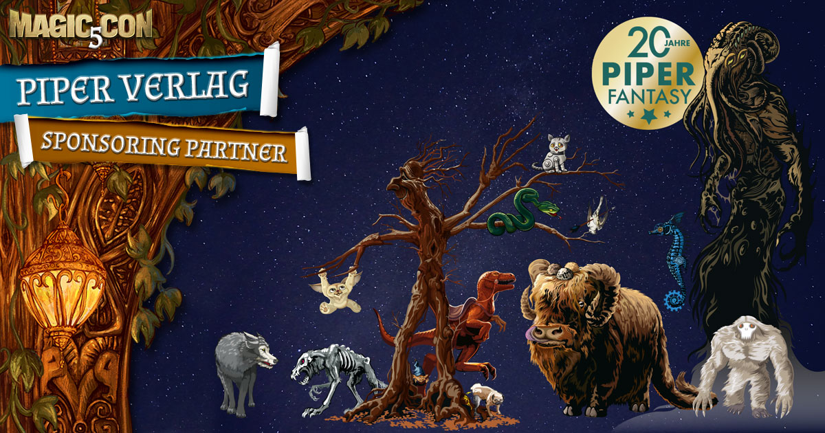 MagicCon 5 | Sponsoring Partner | Piper Verlag - 20 Jahre Piper Fantasy