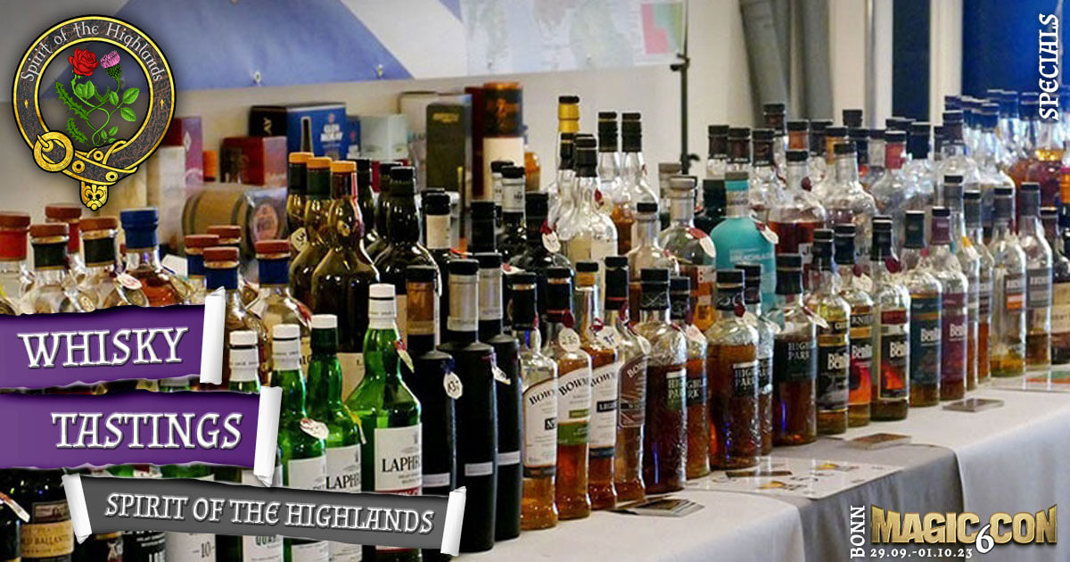 MagicCon 6 | Specials | Whisky Tastings - Spirit of the Highlands