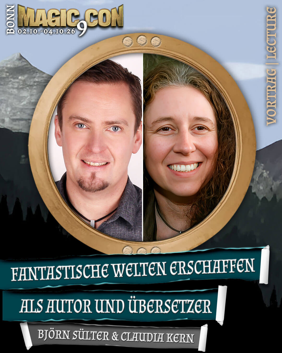 MagicCon 9 | Vortrag | Fantastische Welten erschaffen als Autor und Übersetzer