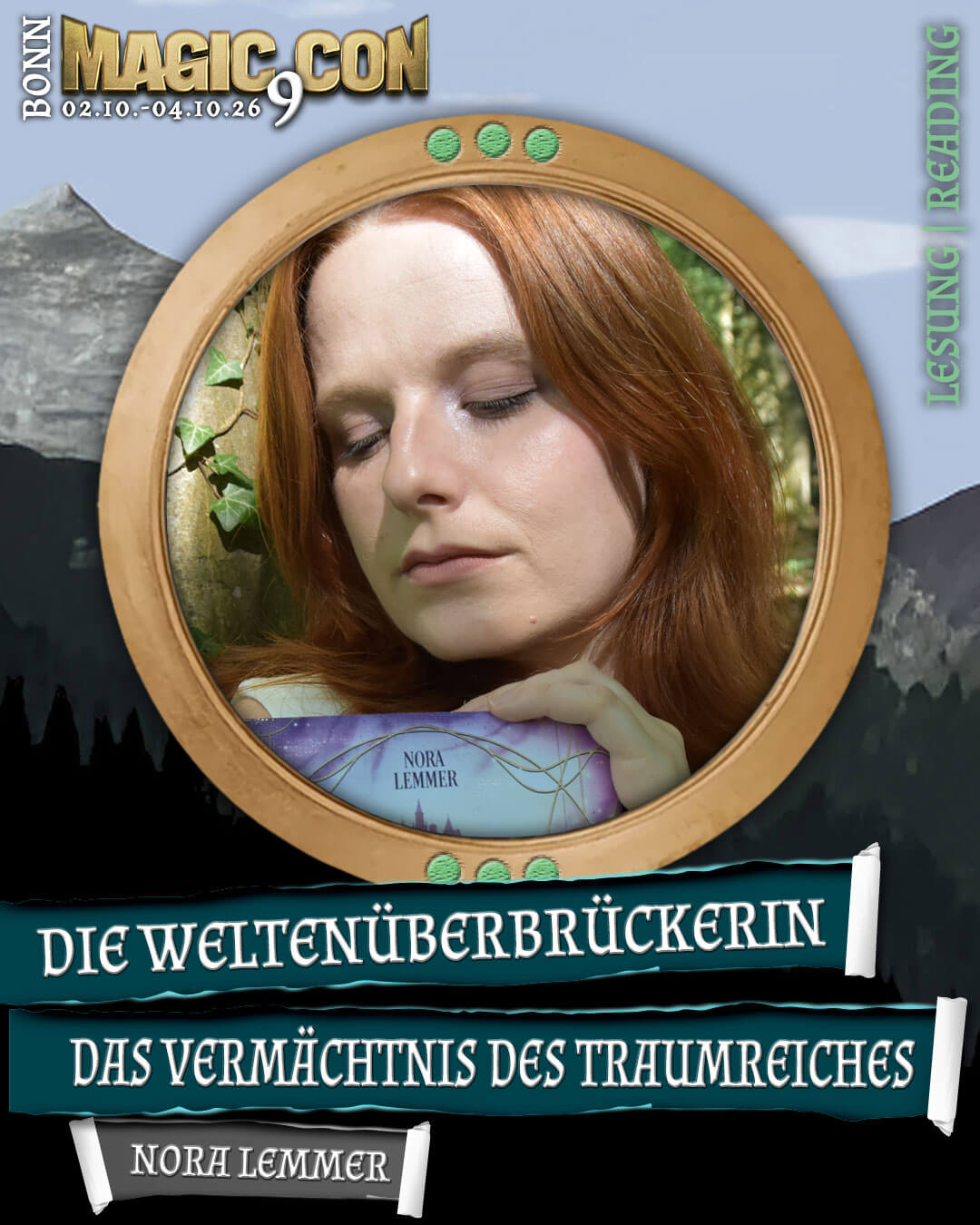 MagicCon 9 | Vortrag | Die Weltenüberbrückerin - Das Vermächtnis des Traumreiches (Lesung)