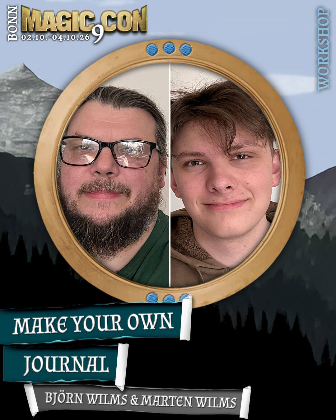 MagicCon 9 | Workshop | Make your own Journal